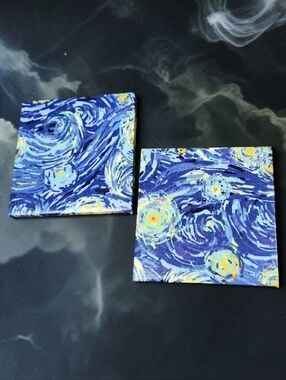 Starry Night Coaster Set